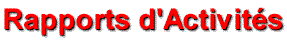 Rapports d'activit�s