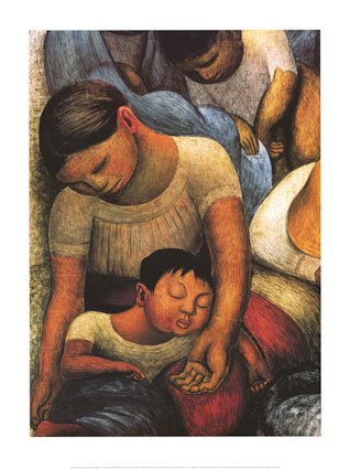 La Noche de Los Pobres by Diego Rivera