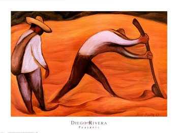 Peasants by Diego Rivera