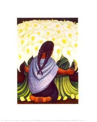 The Flower Seller by Diego Rivera