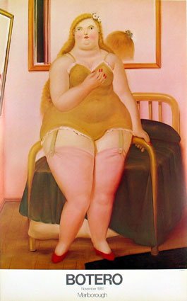 Cama by Fernando Botero