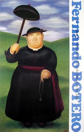 Walk through the Hills by Fernando Botero