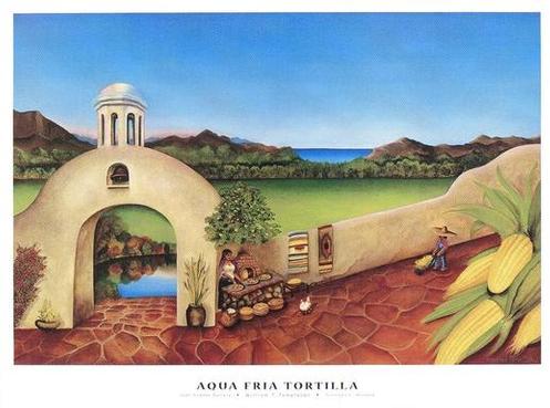 Aqua Fria Tortilla by William Templeton