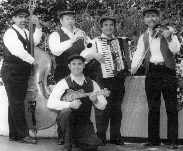 Golden State Klezmer Band Members Pictured