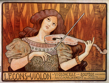 Source: 'Masters of the Poster' by Dover Publications
 Paul Berthon; Paris, Chaix, 1898; issue July 1899