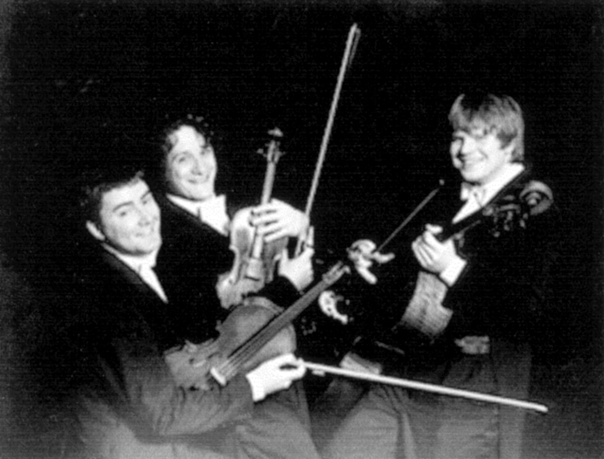 FFM welcomes back Jacques Thibaud Trio members, Philip Douvier, Burkhard Maiss and Uwe Hirth-Schmidt as they perform Serenades by Beethoven and Dohnanyi to open our Sunday, October 10, 2004 concert