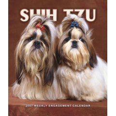 Shih Tzu 2007 Weekly Calendar