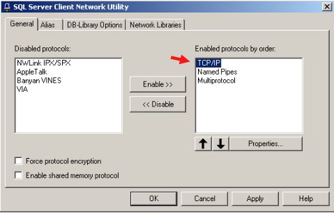 Sql Server Client Network Utility